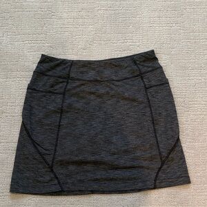 Athleta Dark Gray Mini Skort. medium